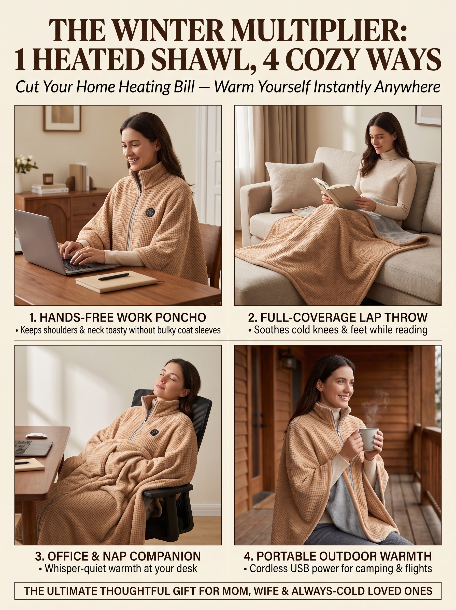 1 Heated Shawl 4 Cozy Ways Lifestyle Guide