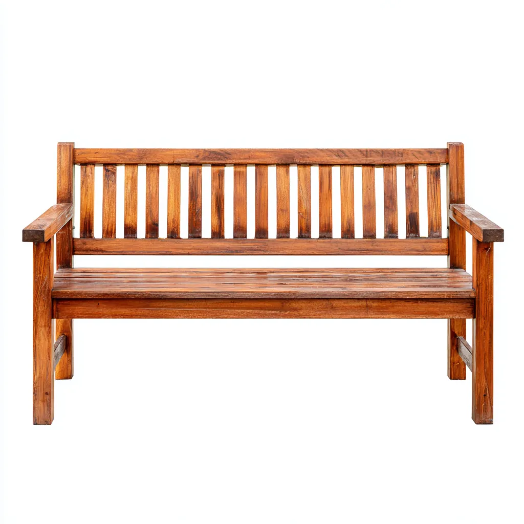 Banc de jardin en bois massif 150x55x85 cm - bois naturel - design classique avec dossier pour extérieur-Novayliving
