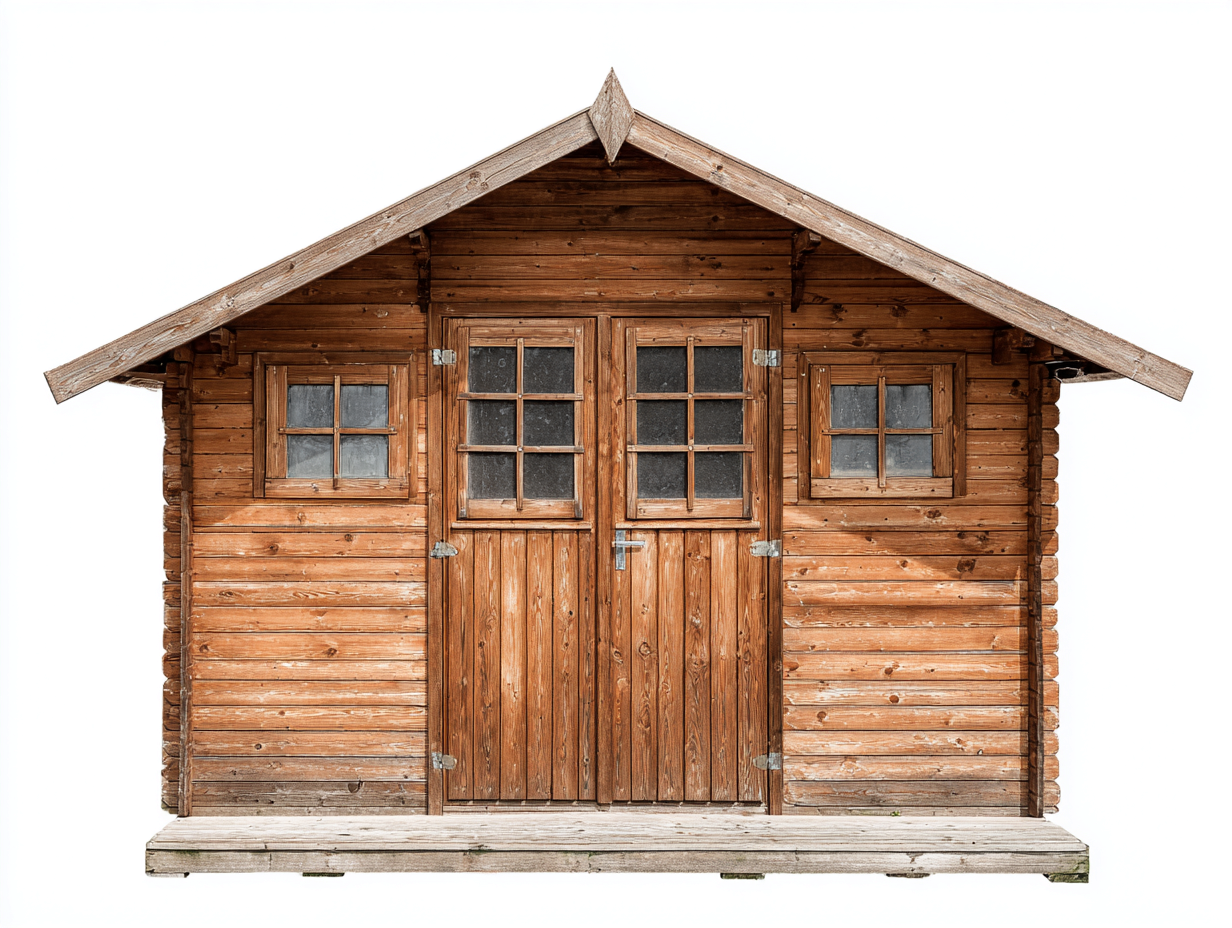 Casetta da giardino-Legno-248x182x224 cm-marrone-stile rustico-Roluxlyinterior