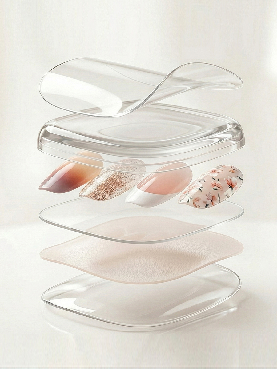 Gel Nail Wrap Structure