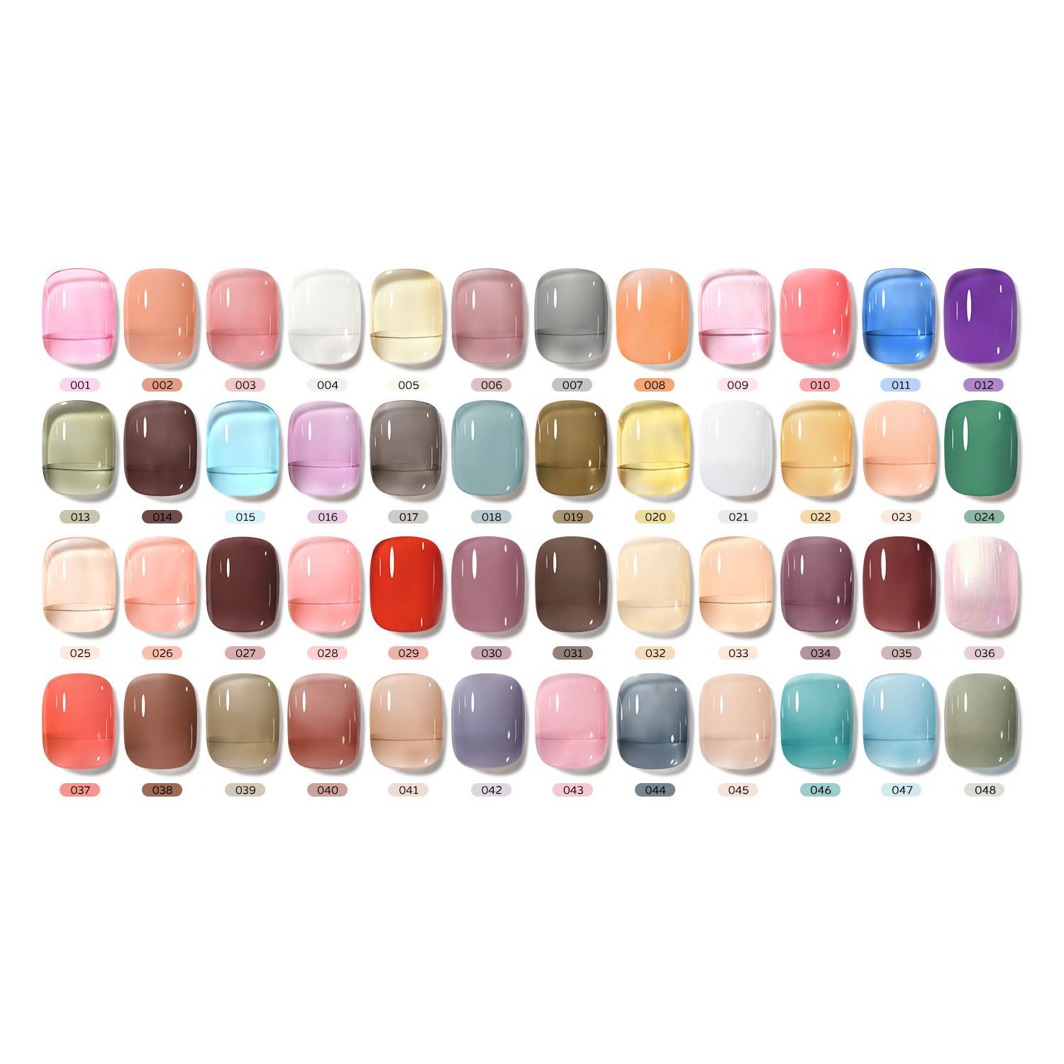 2026 New Arrival: Kelly Kaisha Ice-Translucent Gel Polish – Trendy Spring/Summer UV/LED Gel
