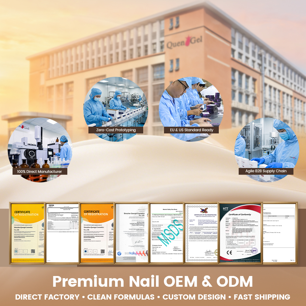 Custom OEM 5D Sculpted Gel Nail Strips by QuenGel - SolarCure Natural Sunlight Curing Textured Relief Nail Wraps Wholesale Supplier