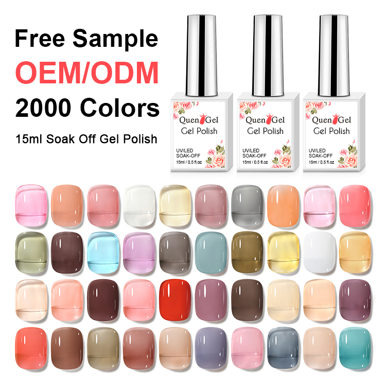 2026 New Arrival: Kelly Kaisha Ice-Translucent Gel Polish – Trendy Spring/Summer UV/LED Gel