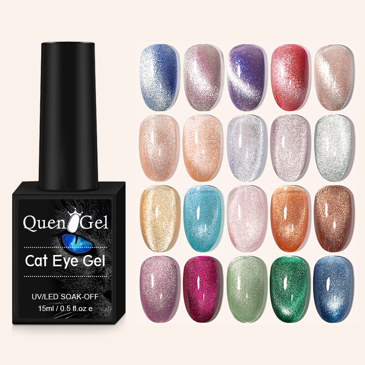 2026 New Collection: Aurora Gemstone Cat-Eye Gel Polish—Ultra-Sparkly, Viral, and Skin-Flattering (Salon-Exclusive)