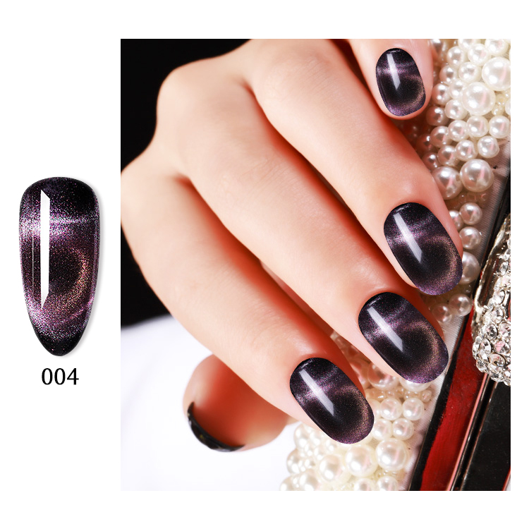 2026 New Galaxy 9D Starry Sky Cat-Eye Gel Polish – Trendy Black Polish with 5D Super-Sparkle Effect