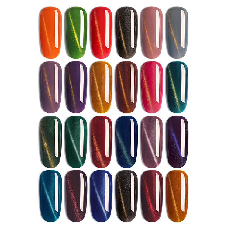 2026 Cat-Eye Gel Polish & Magnet Set – Skin-Brightening Effect, Barbie-Style Gel, 3D Gradient Starry Sky Cat-Eye Gel