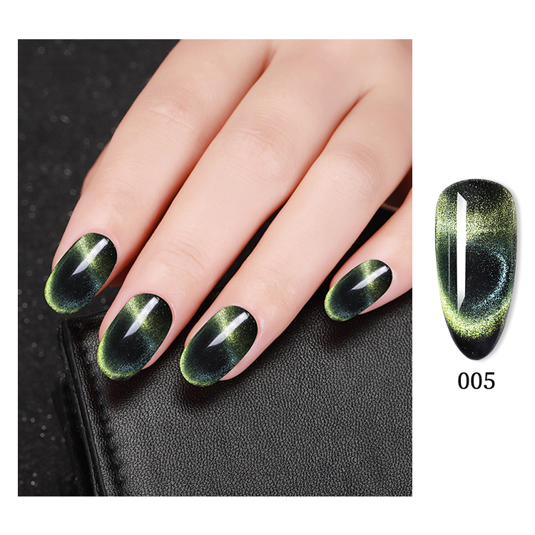 2026 New Galaxy 9D Starry Sky Cat-Eye Gel Polish – Trendy Black Polish with 5D Super-Sparkle Effect