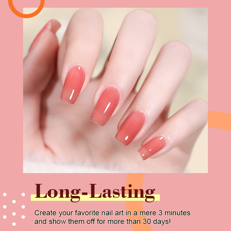 2026 New Collection: Trendy "Iced Black Tea" Semi-Sheer Gel Polish—Plum Nude & Pink Jade Jelly Shades for Salons