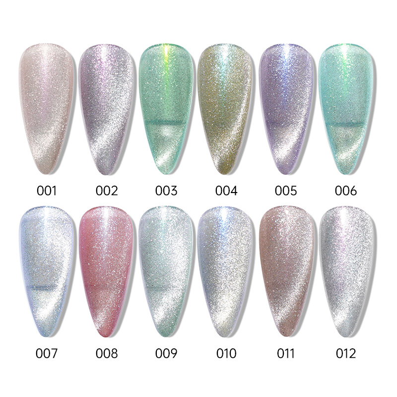 2022 New Universal Aurora Cat-Eye Gel Polish – "Smoothie" Wide Cat-Eye Effect (Professional Salon Grade)