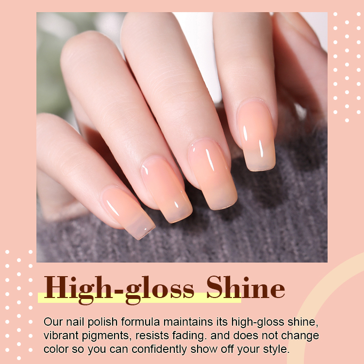 2026 New Collection: Trendy "Iced Black Tea" Semi-Sheer Gel Polish—Plum Nude & Pink Jade Jelly Shades for Salons