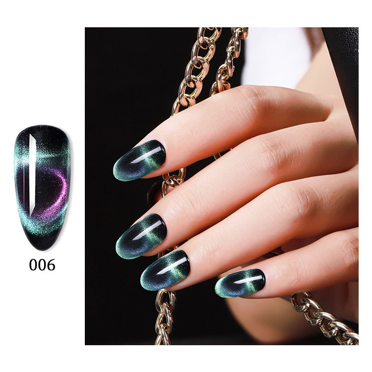 2026 New Galaxy 9D Starry Sky Cat-Eye Gel Polish – Trendy Black Polish with 5D Super-Sparkle Effect