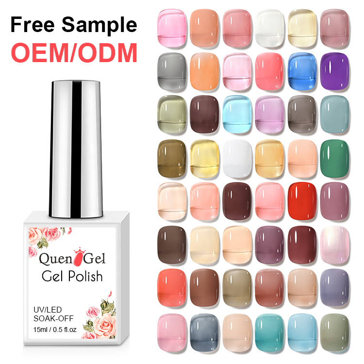 2026 New Arrival: Kelly Kaisha Ice-Translucent Gel Polish – Trendy Spring/Summer UV/LED Gel