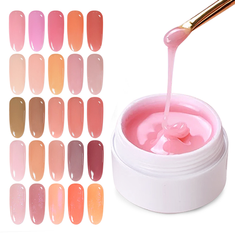 2026 Nail Extension Gel Kit: Includes Extension Gel, Nail Forms, and Rhinestone Adhesive