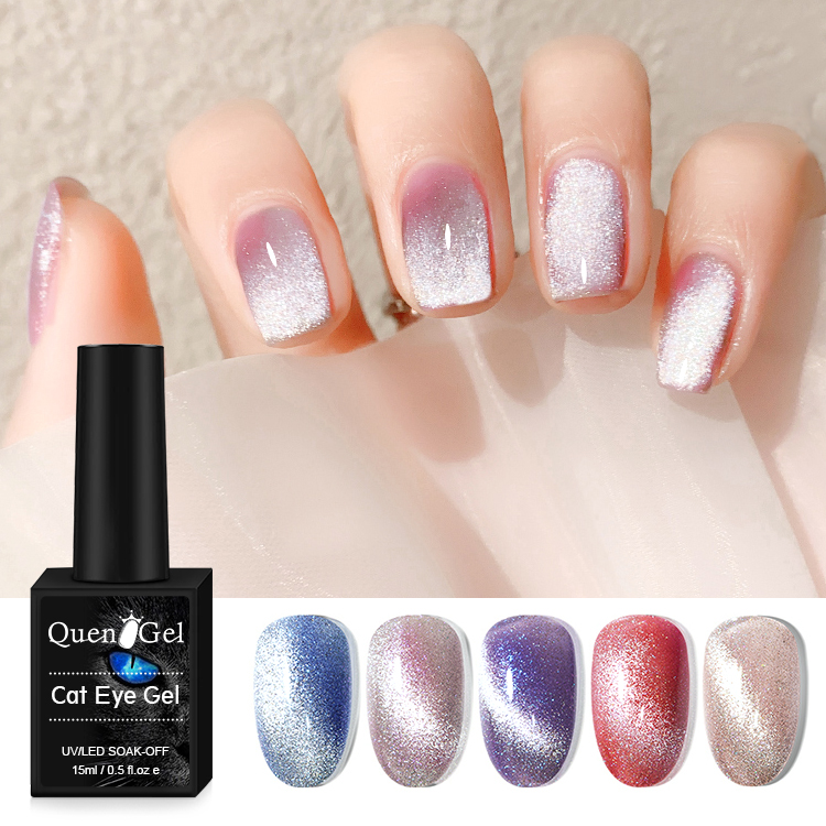 2026 New Collection: Aurora Gemstone Cat-Eye Gel Polish—Ultra-Sparkly, Viral, and Skin-Flattering (Salon-Exclusive)