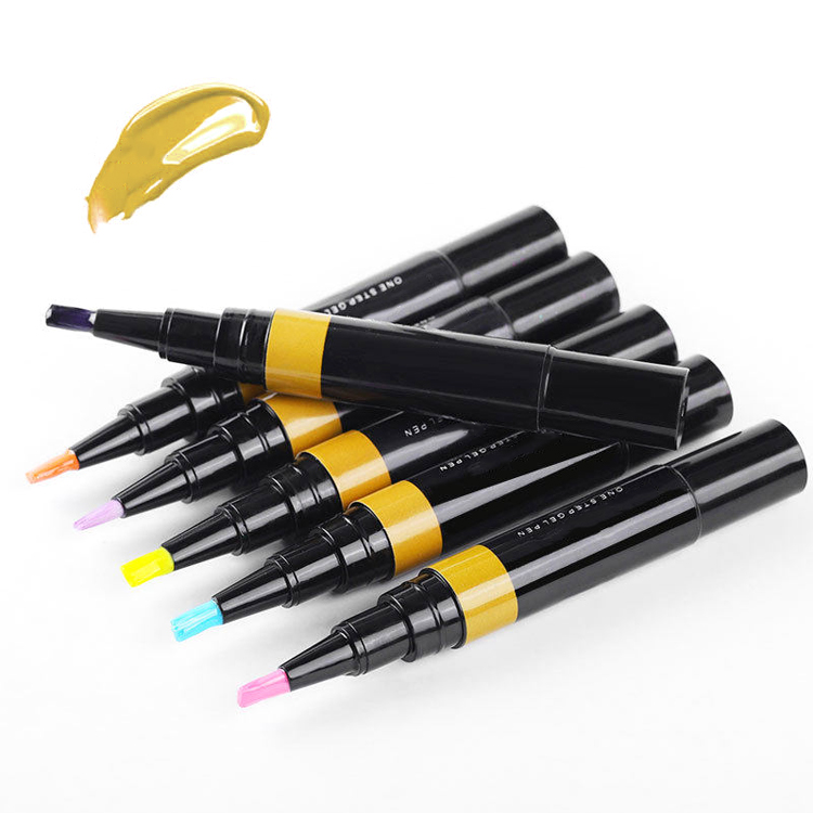 2026 3-in-1 One-Step Gel Nail Polish Pen (No Base or Top Coat Needed) – Time-Saving, Easy-to-Use UV/LED Gel Set
