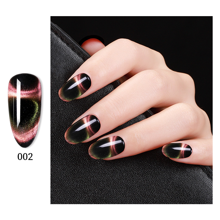 2026 New Galaxy 9D Starry Sky Cat-Eye Gel Polish – Trendy Black Polish with 5D Super-Sparkle Effect