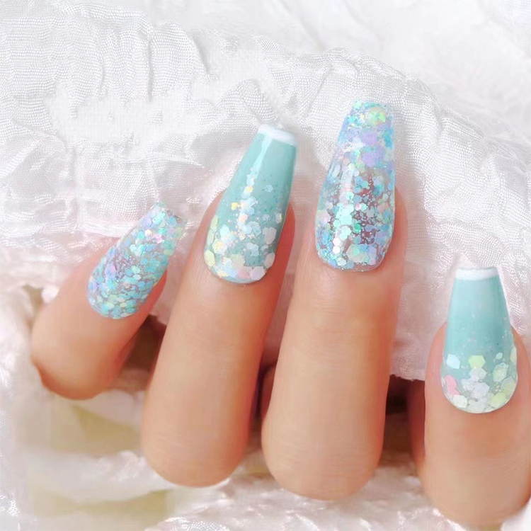 2026 Marshmallow Starry Glitter Gel
