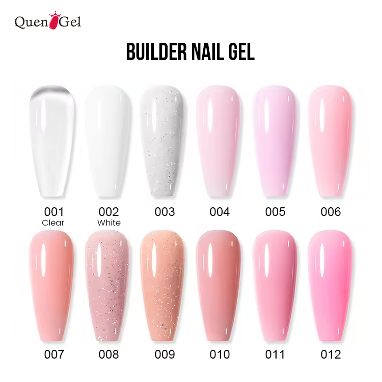 2026 Professional Nail Salon Extension Gel – Pain-Free UV/LED Gel, Multifunctional Sculpting Gel; Clear, Strengthening, Suitable for Shells & Rhinestones, Long-Lasting.