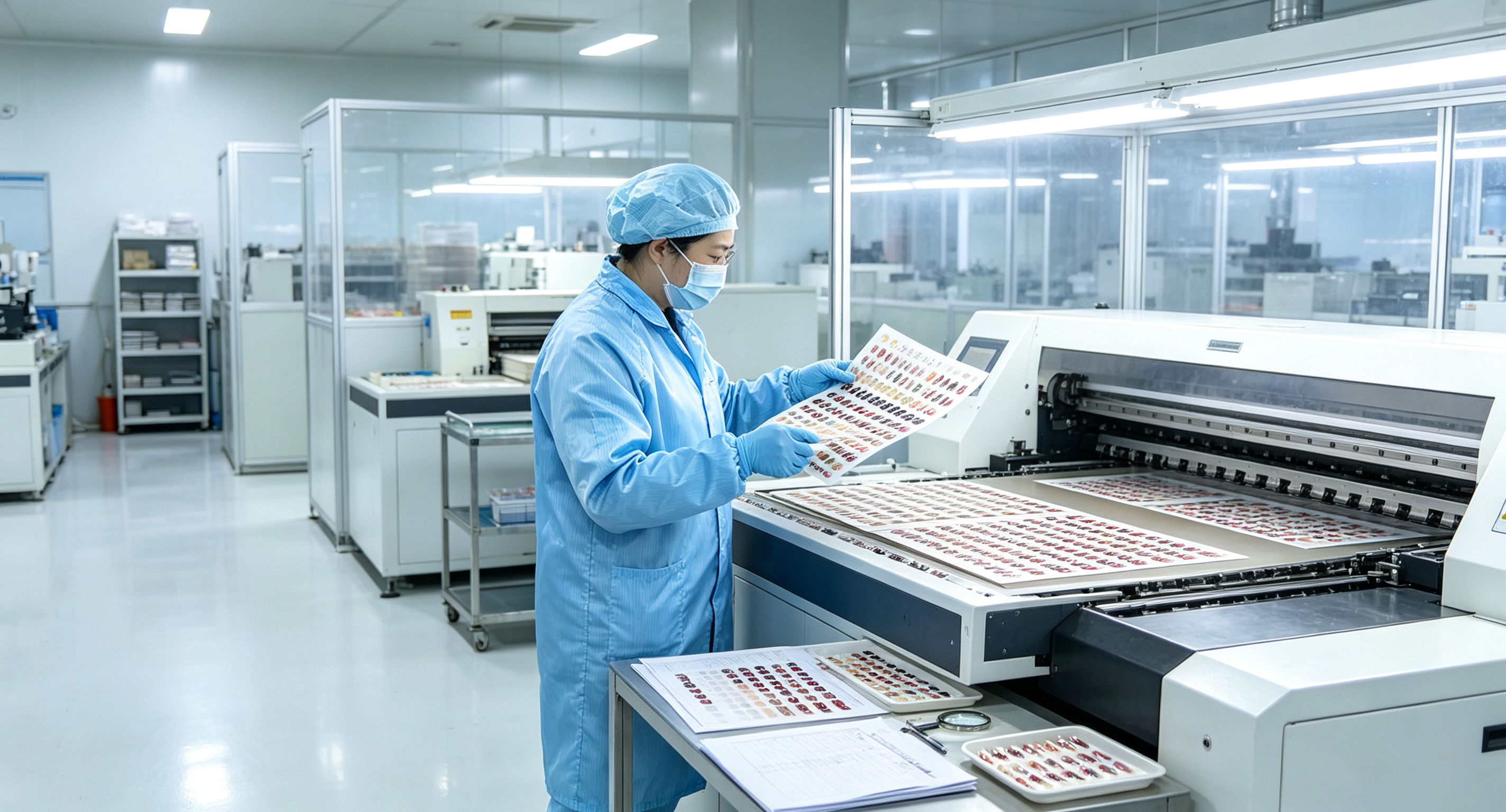 High-precision HD printing equipment for nail wraps