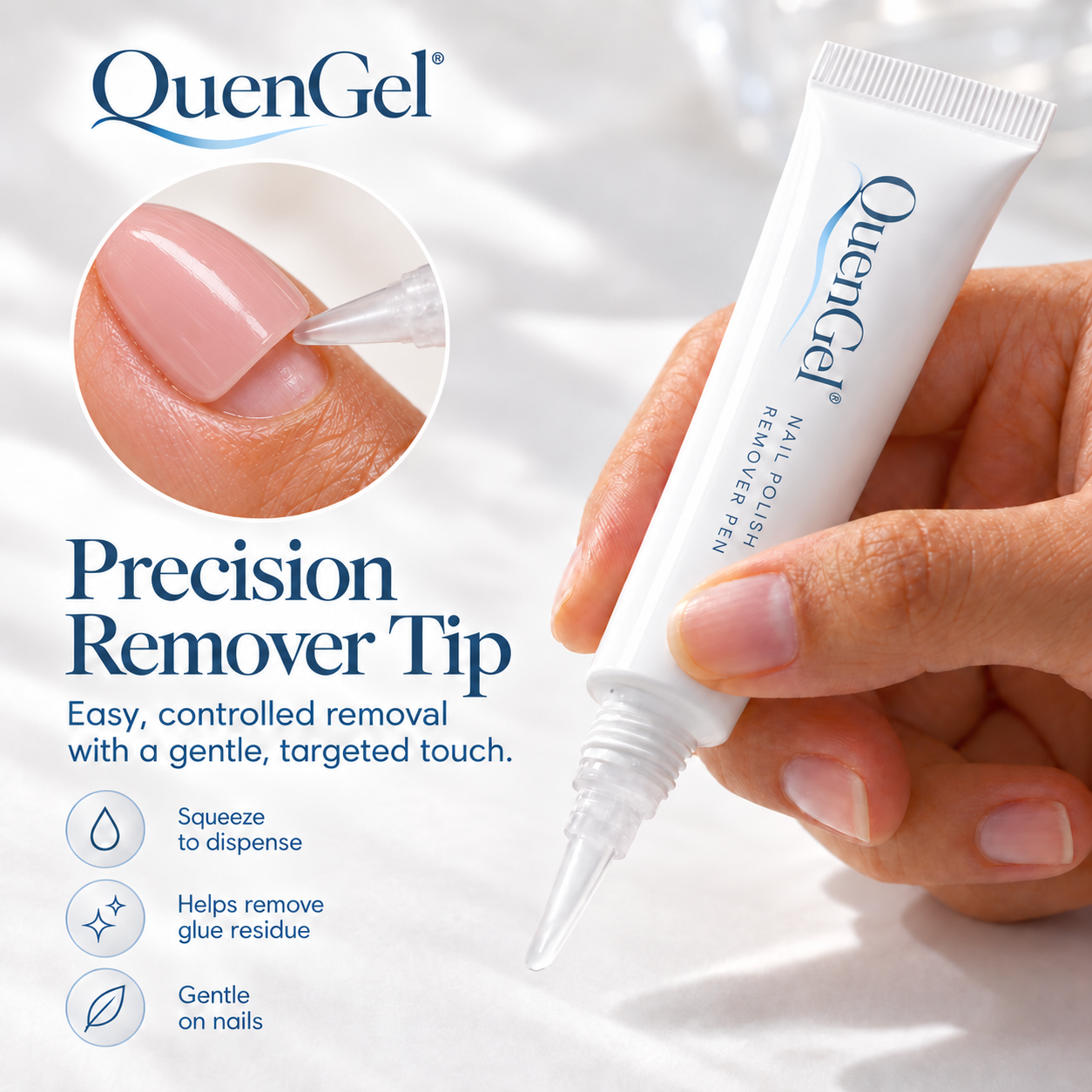 Private Label Squeeze Tube Nail Remover | Solid Glue OEM