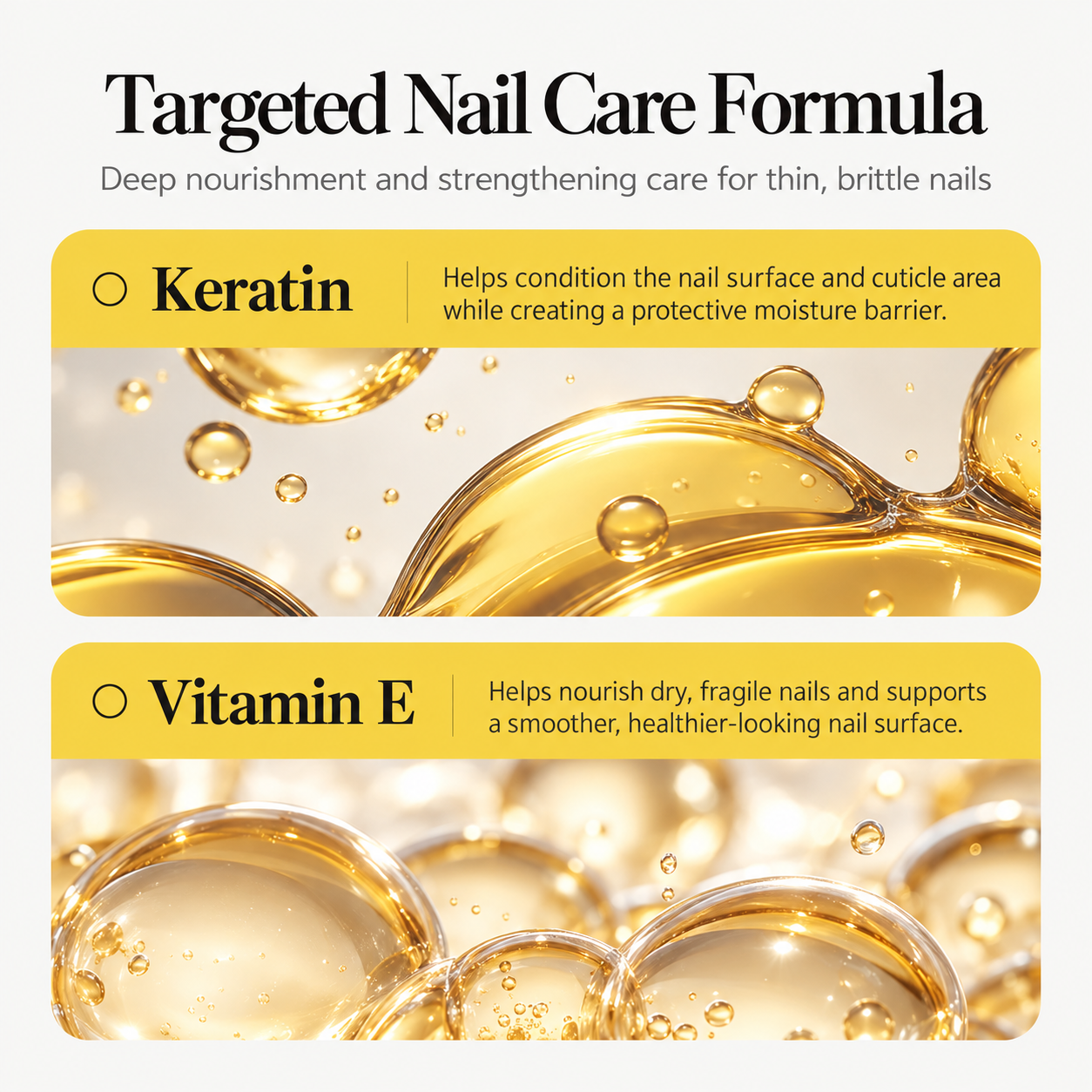 QuenGel Factory Direct Keratin Nail & Cuticle Cream OEM Custom Hand Therapy