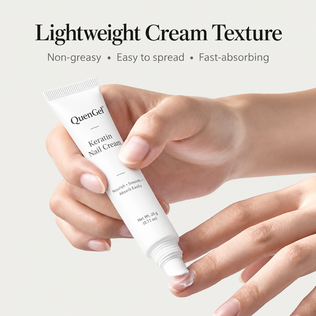 QuenGel Factory Direct Keratin Nail & Cuticle Cream OEM Custom Hand Therapy