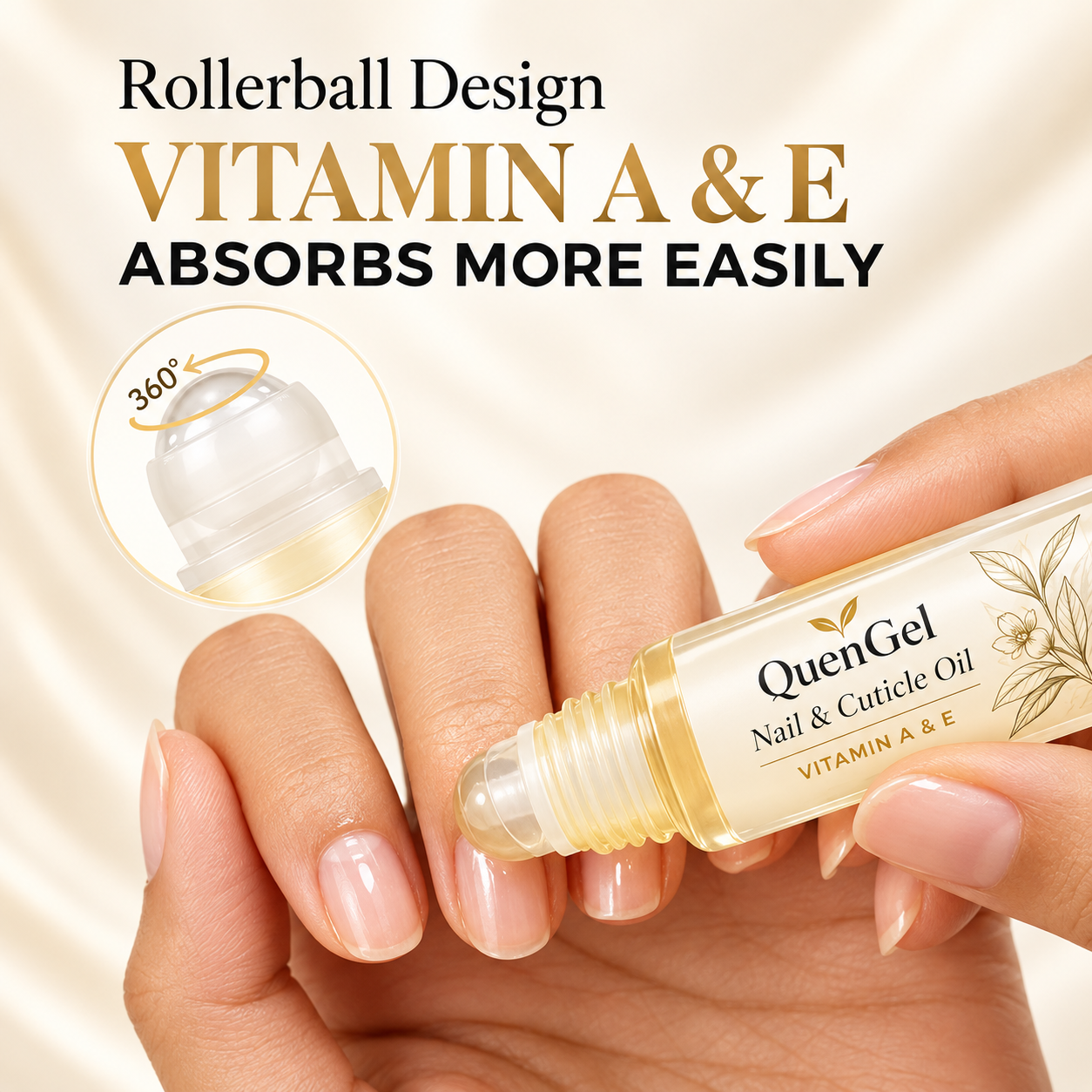 Private Label Rollerball Cuticle Oil | Custom OEM Nail Care