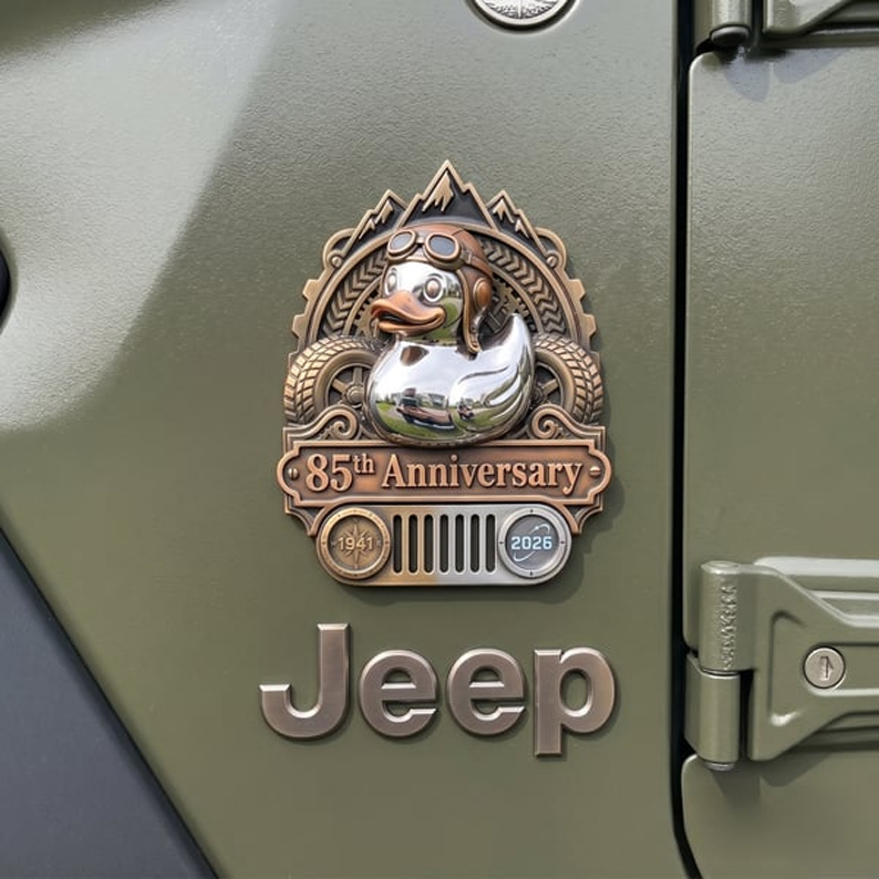 🔥Last Day 49% OFF - 🚗🦆 Rubber Duck Badge