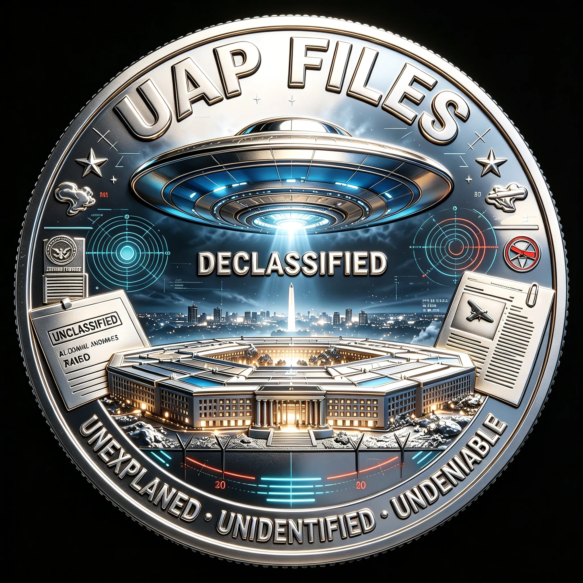 Last Day 49% OFF🔥UFO Disclosure 2026 Commemorative Coin 🌌