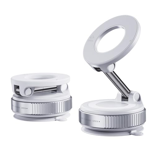 Magnetic Phone Holder for Car,Vacuum Suction Cup Phone Mount
