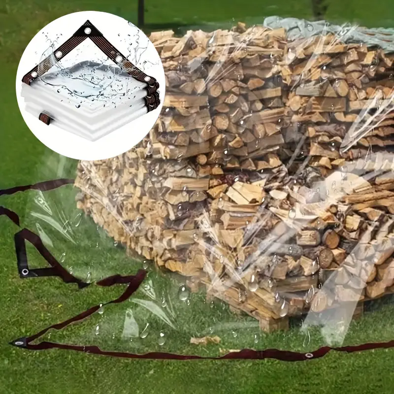 🔥 Hot Sale 52% OFF 🔥Heavy-Duty Transparent Waterproof Insulated Tarp