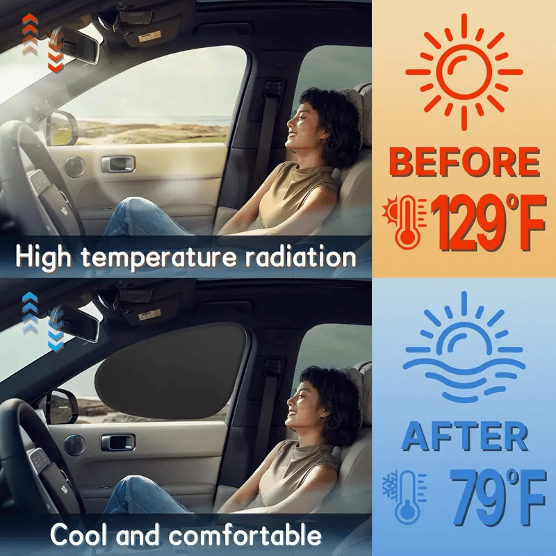 Car Side Window Sunshade