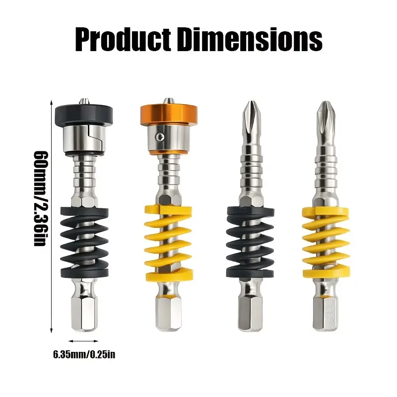 Magnetic screwdriver bit holder dimensions