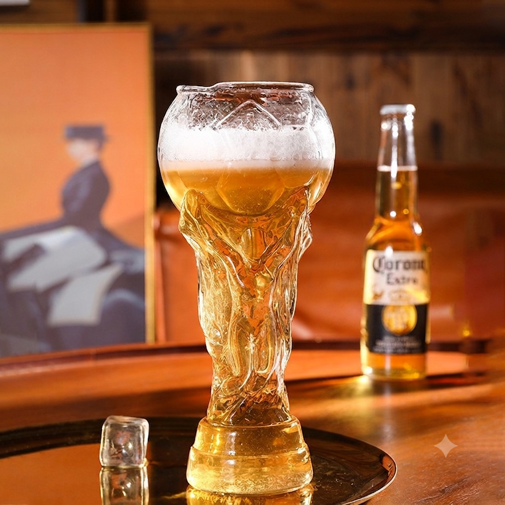 🏆2026 World Cup Champion Trophy Beer Glass⚽