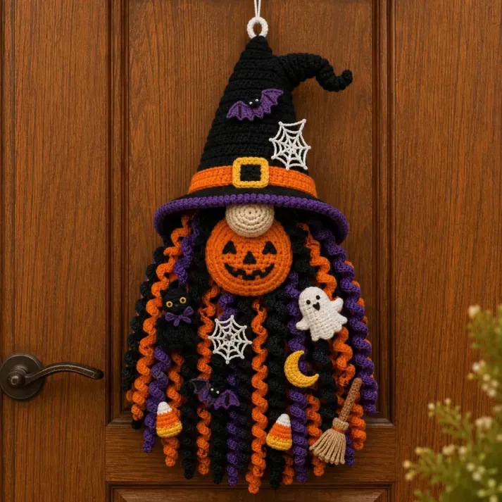 🔥LAST DAY 50% OFF - 🧶 DIY Seasonal 3D Crochet Door Hanger Kit Collection