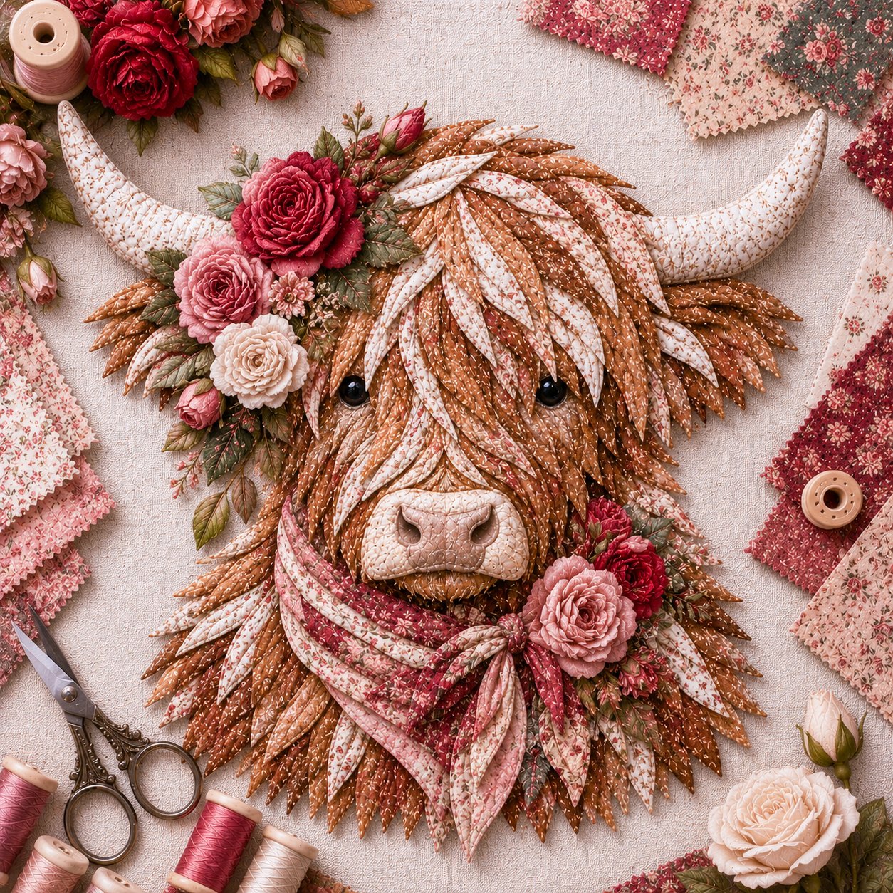 June Rose Highland Cow