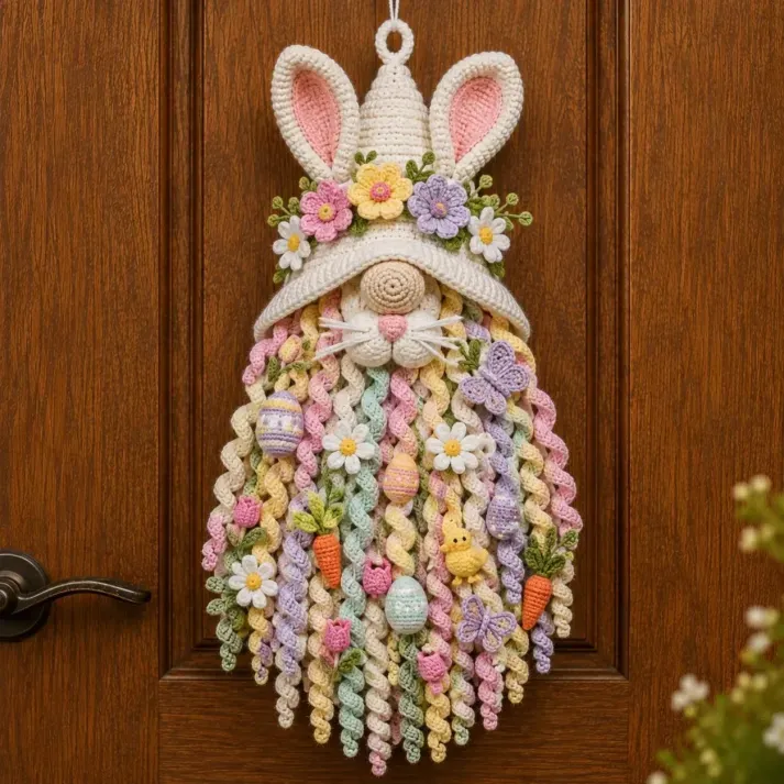 🔥LAST DAY 50% OFF - 🧶 DIY Seasonal 3D Crochet Door Hanger Kit Collection