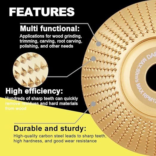🔥🔨 Pro-Grade Wood Cutting Discs