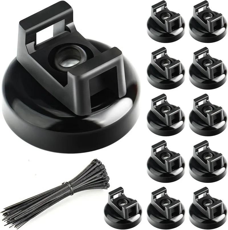 Heavy-Duty Magnetic Cable Tie Mounts