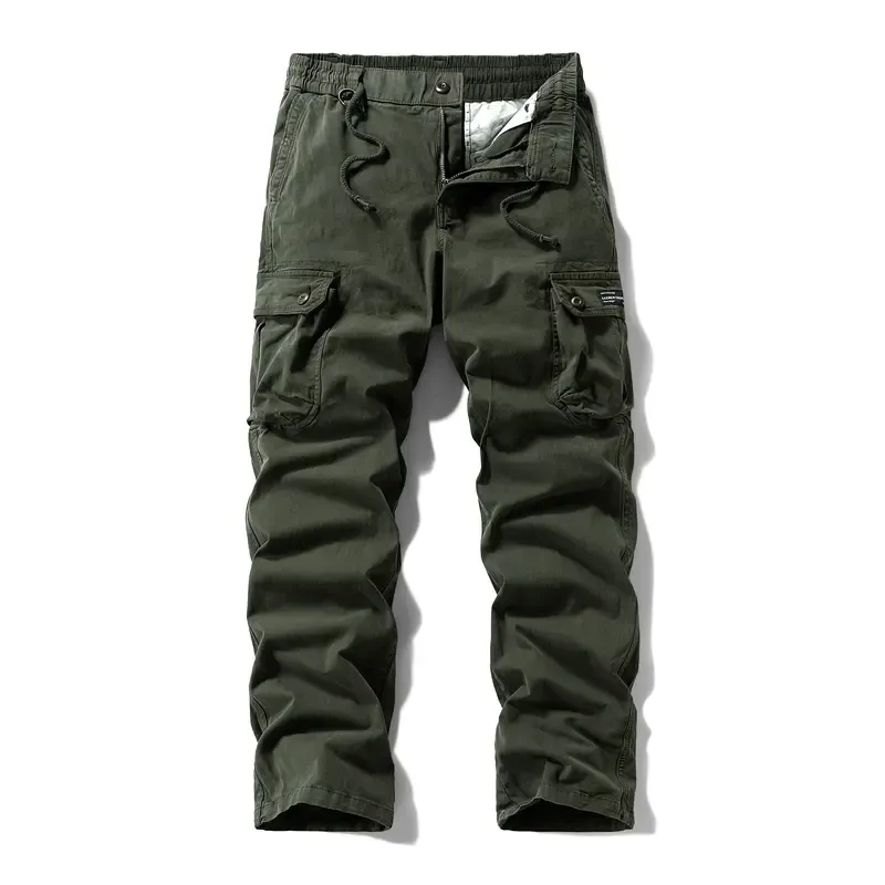 Men’s Vintage Multi-Pocket Outdoor Cargo Pants