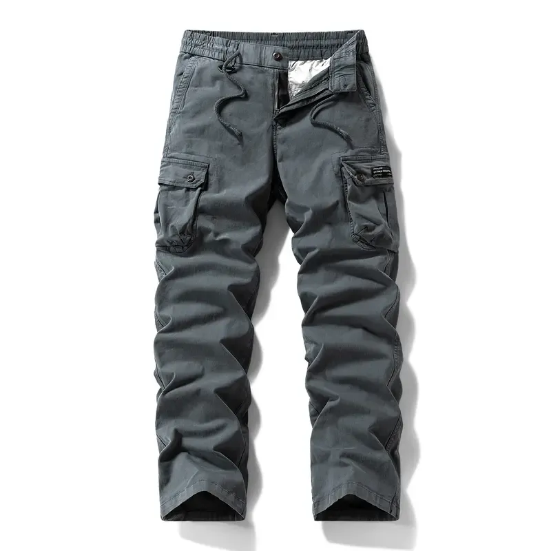 Men’s Vintage Multi-Pocket Outdoor Cargo Pants