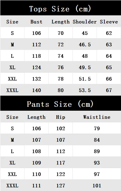 Men’s Casual Tracksuit Set – Long Sleeve Top & Pants