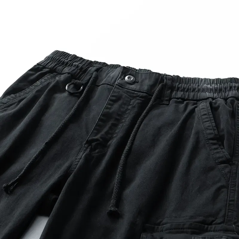 Men’s Vintage Multi-Pocket Outdoor Cargo Pants