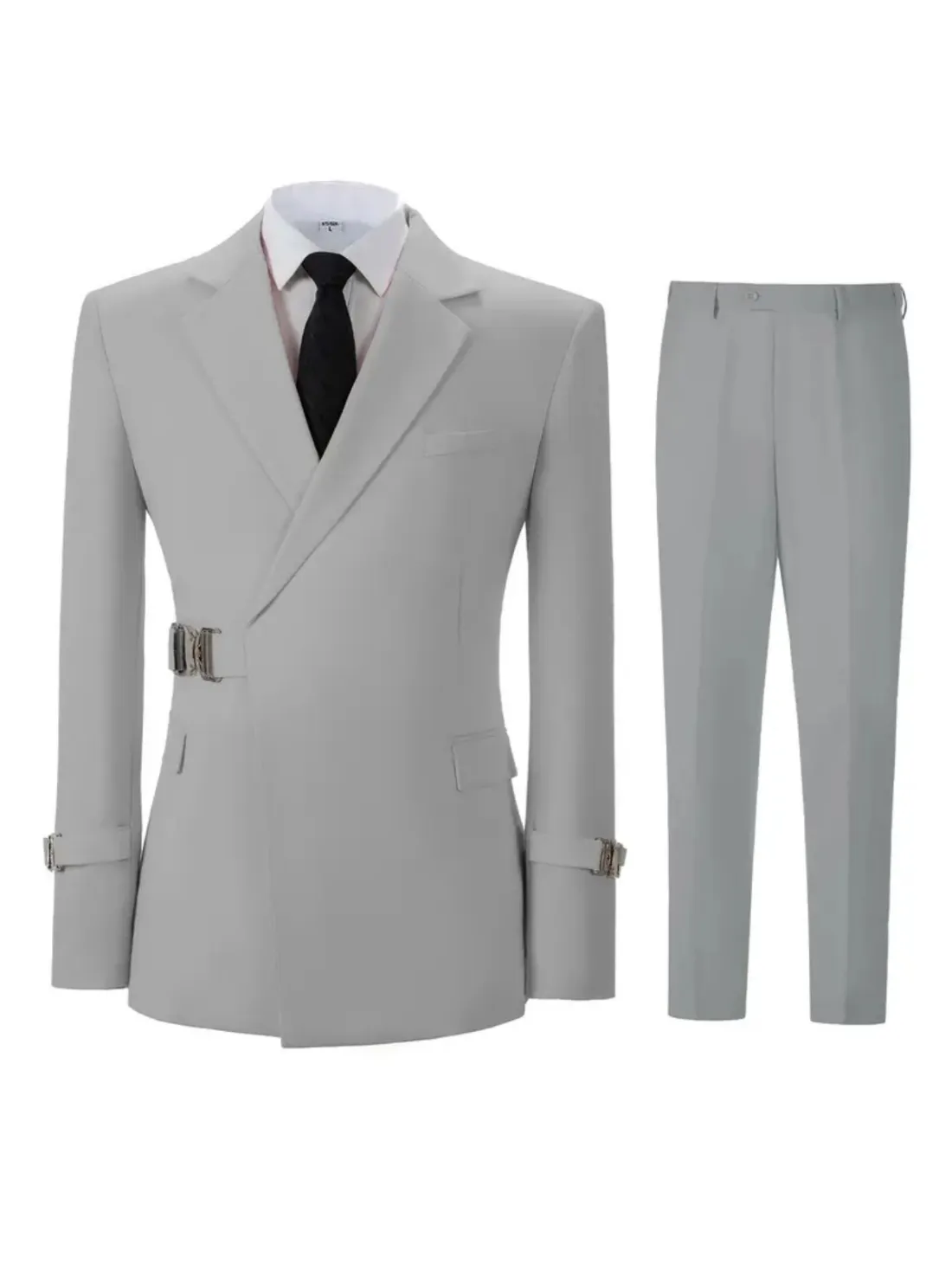 High-end Metal Buckle Men’s Suit Set