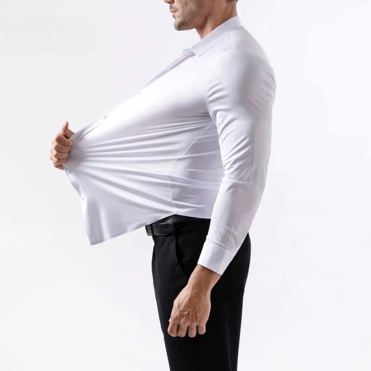 Men’s Premium 4-Way Stretch Non-Iron Dress Shirt