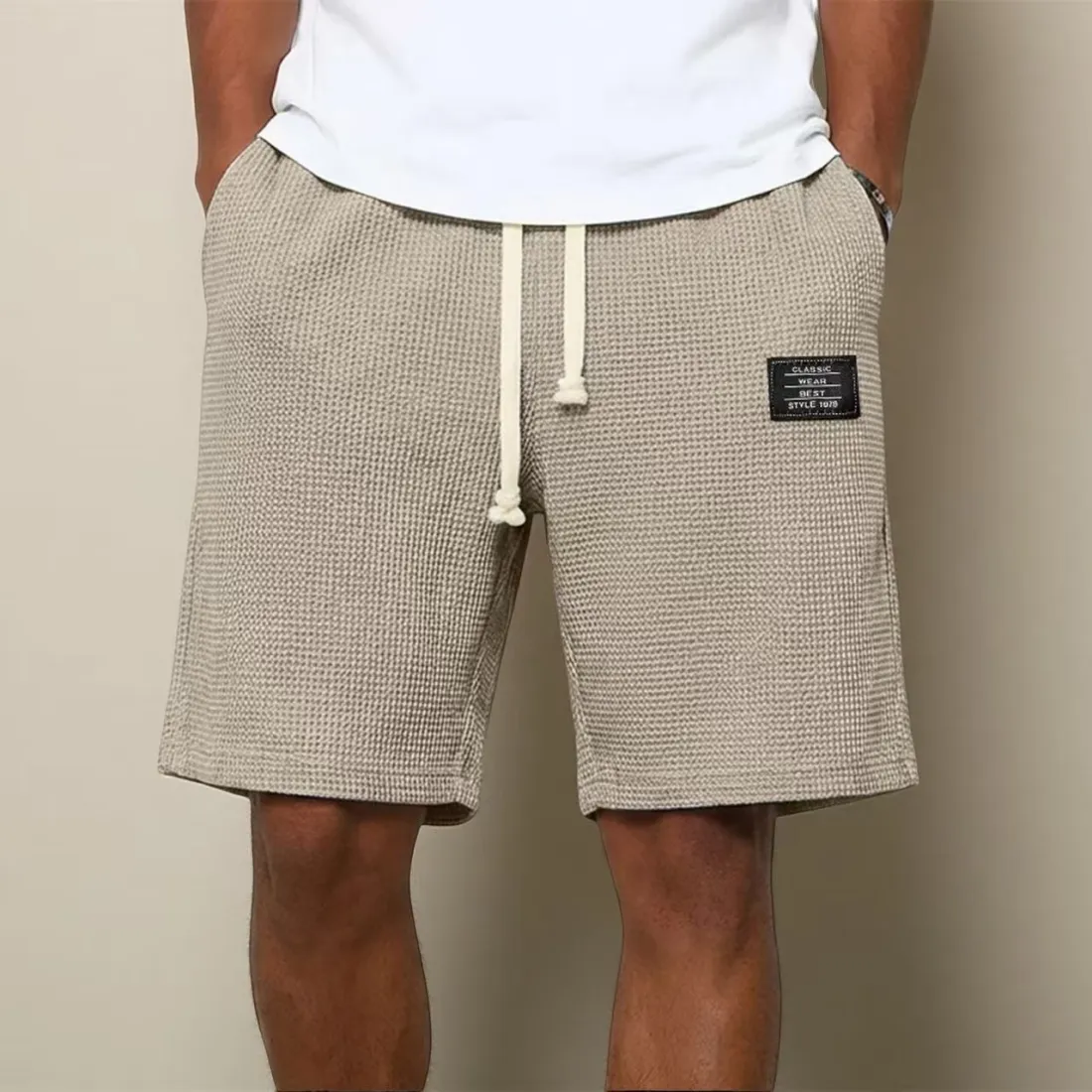 🔥🔥🔥New Elastic Drawstring Casual Shorts🔥🔥🔥