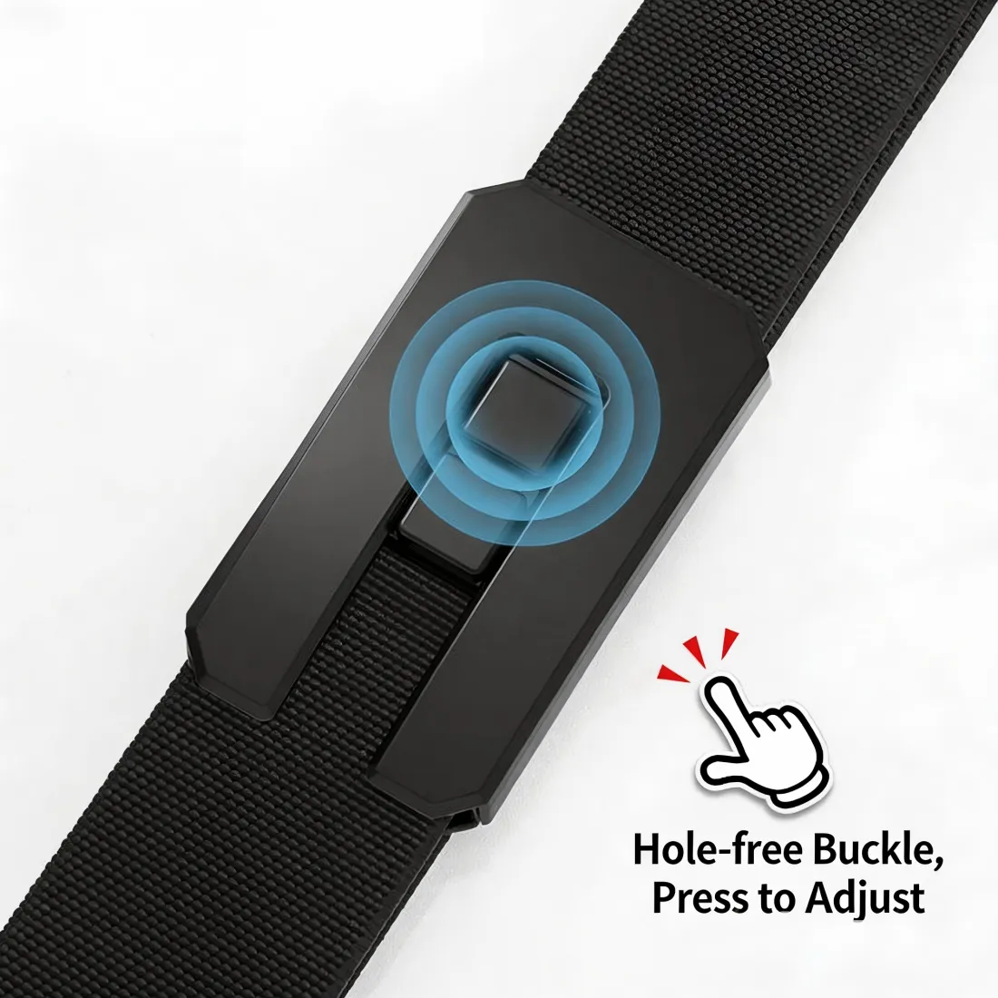 Men’s No-Hole Adjustable Business Belt