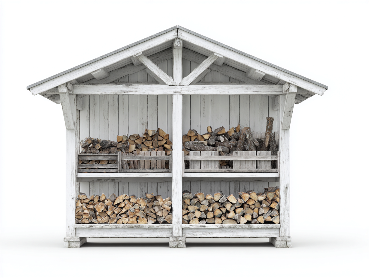 Portalegna-Legno-238x96x186 cm-bianco-grigio-rustico-Tavoralyhome