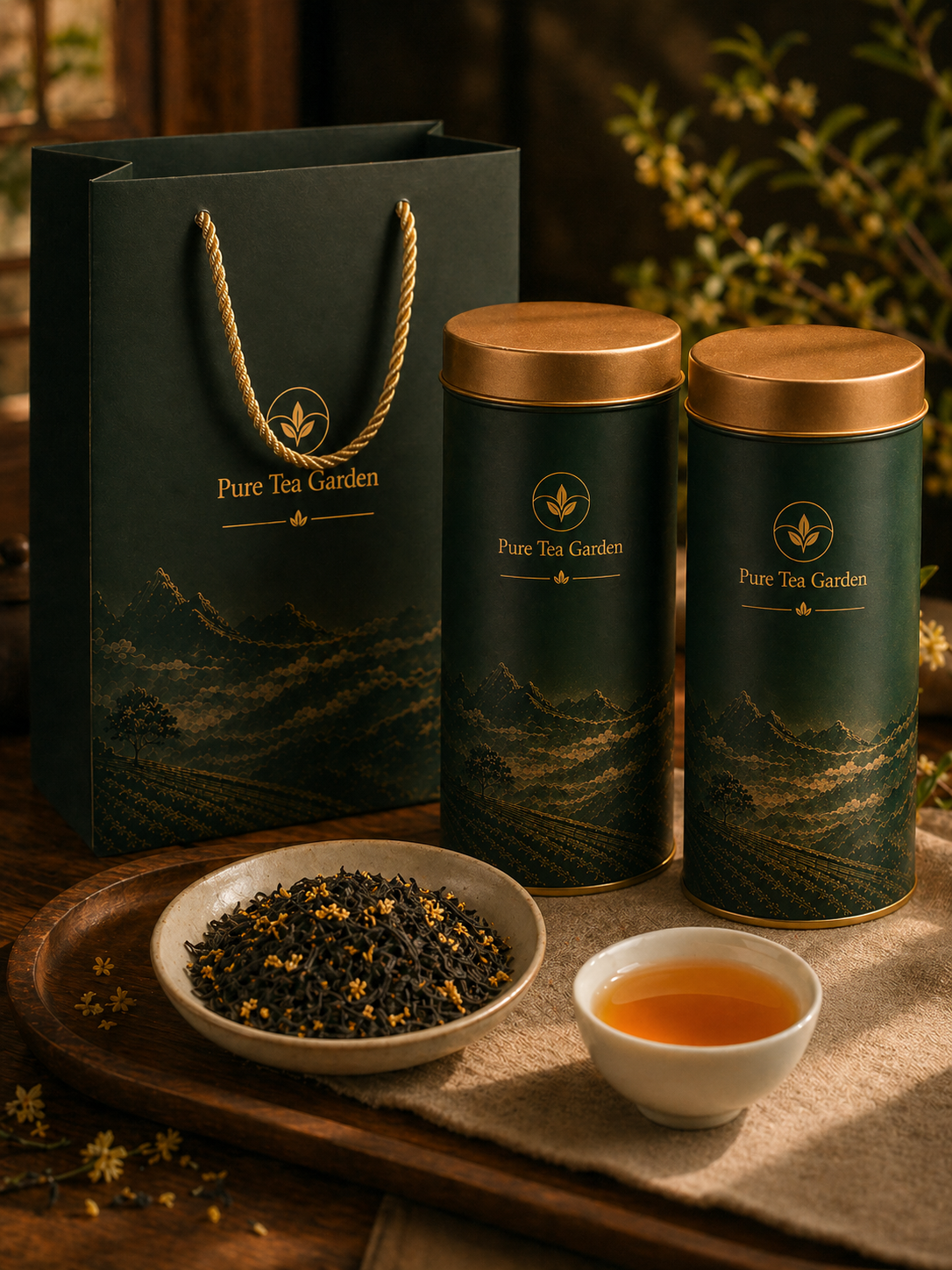 Osmanthus Black Tea | Rich Floral Aroma