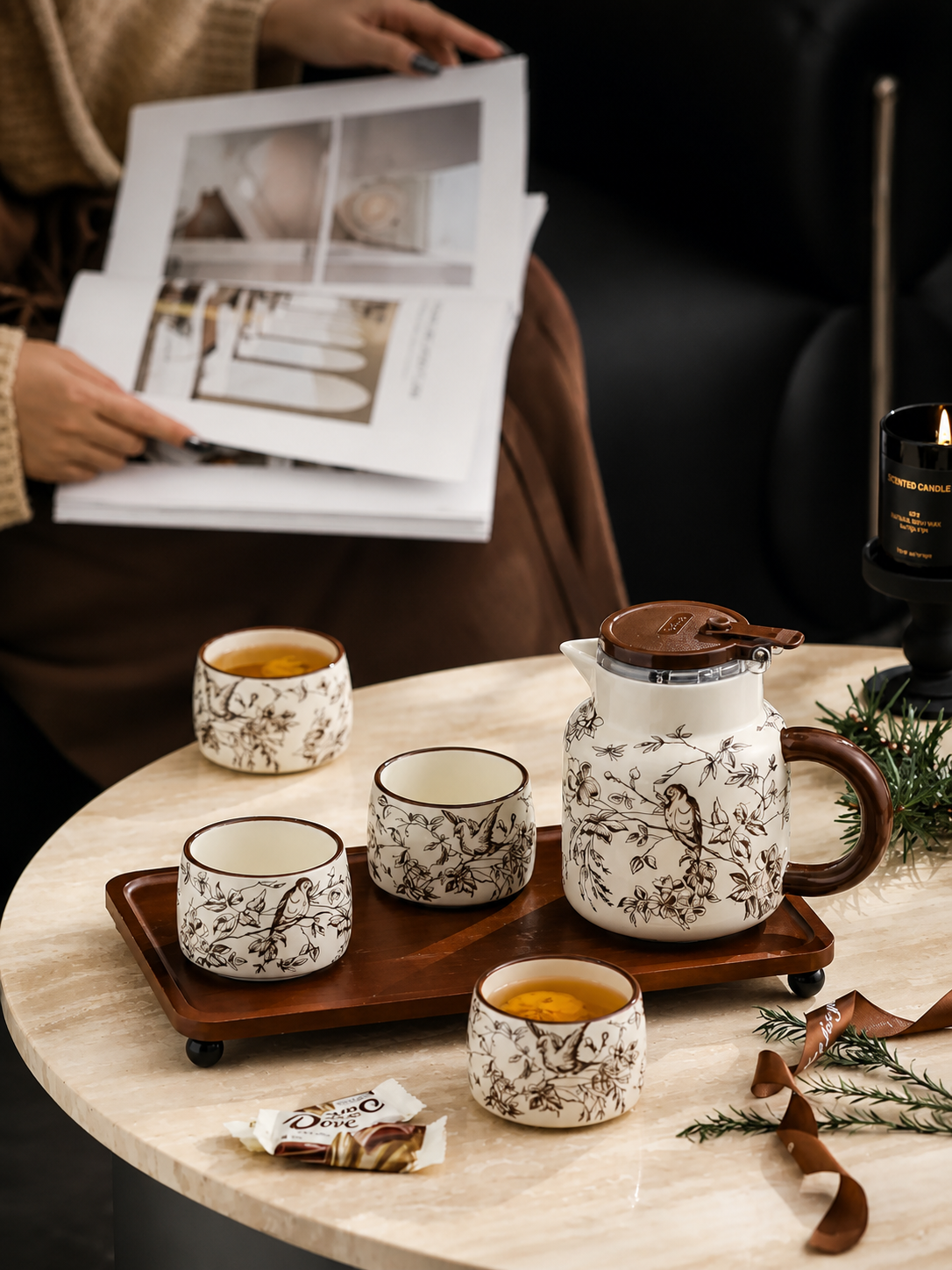 Slow Moments Ceramic Tea Set | Natural & Relaxed Living os005